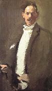 Samuel John Peploe Self-Portrait painting